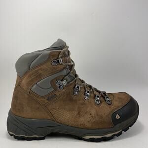 Vasque St. Elias GTX Hiking Boots Womens Size 9 Brown Leather Waterproof
